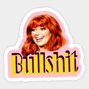 Natasha Lyonne Bullshit Sticker